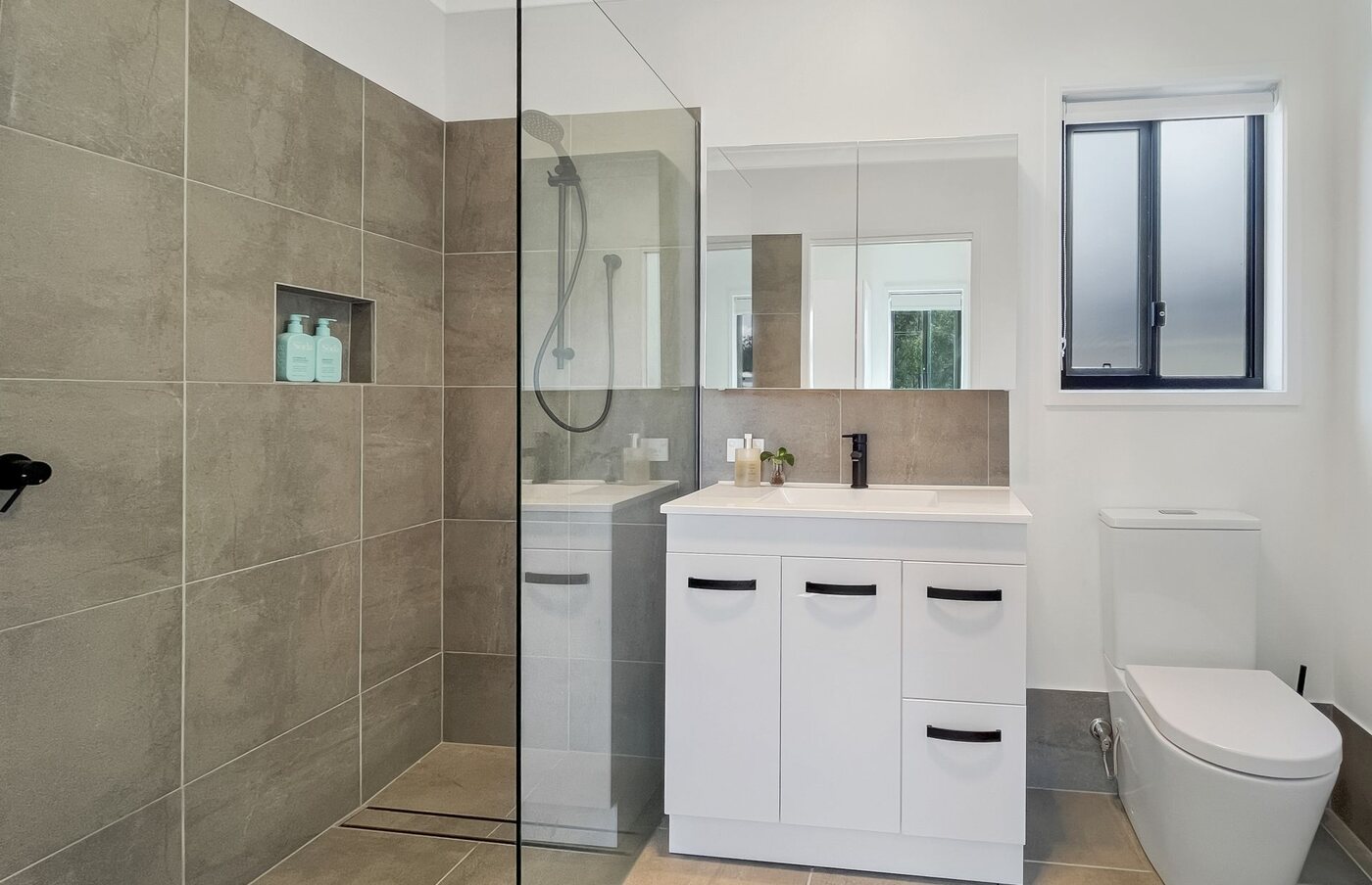 Granny flat bathroom