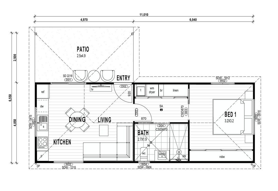 North Stradbroke floor plan