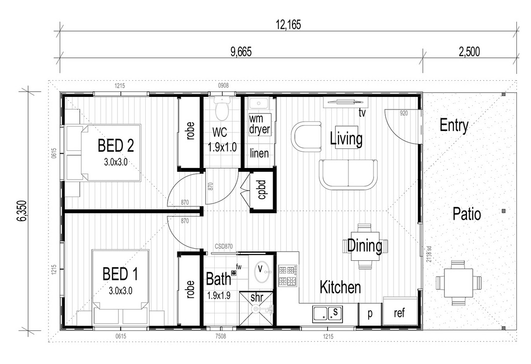 Moreton floor plan