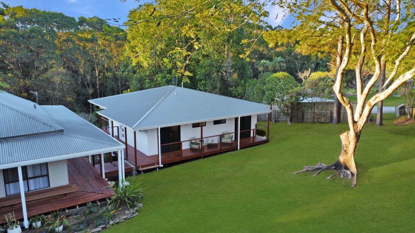 The new home beside the main house, Worongary QLD